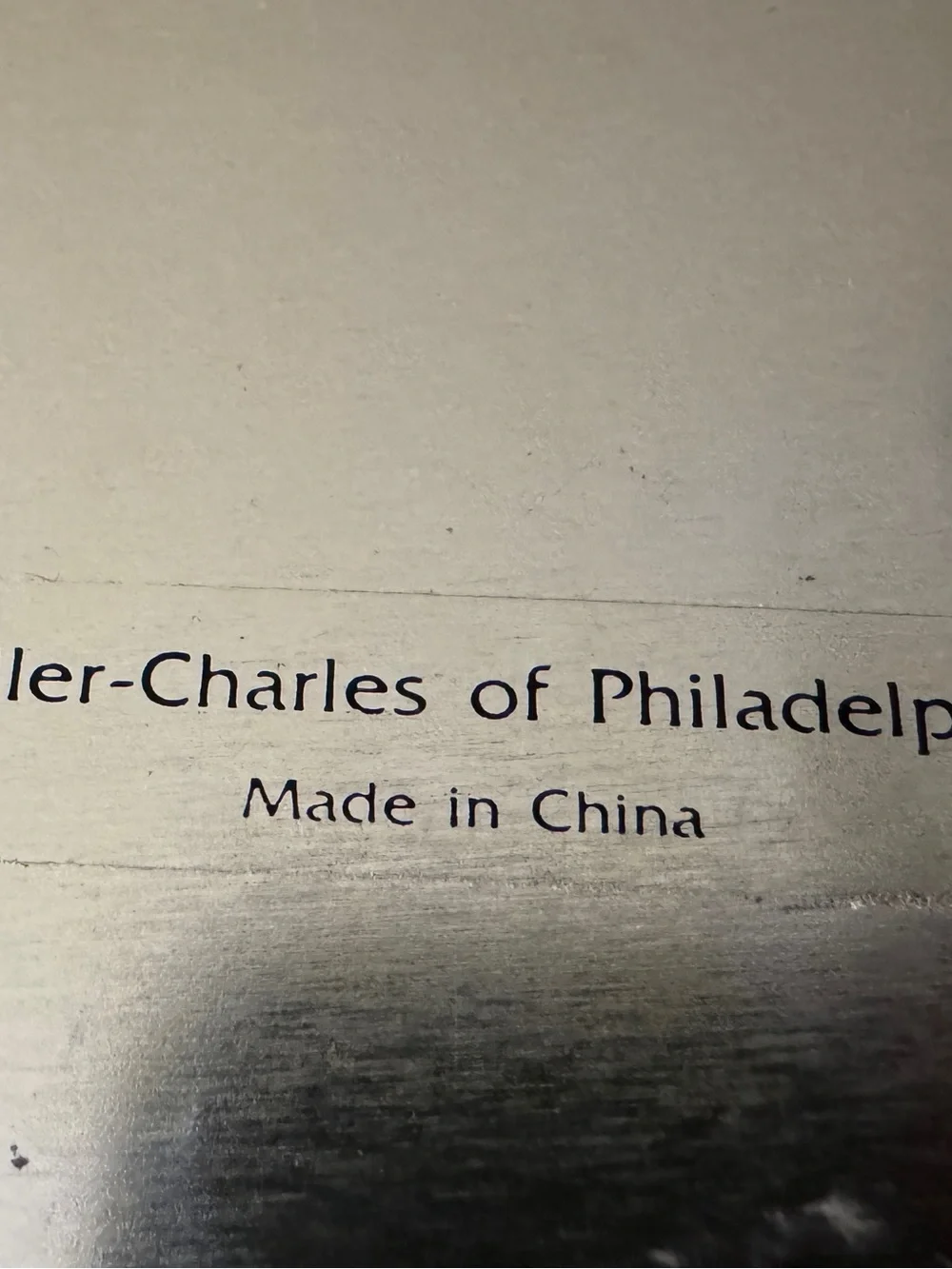 Vintage Farm Cow Scandinavian Decorative Tin Keller Charles of Philadelphia